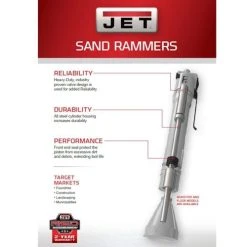 JET Tools JET JCT-1600 Benchtop Sand Rammer 550600 9 JET Tools JET JCT-1600 Benchtop Sand Rammer 550600 -Werner Sales Shop 16937 4 m8nghdyl73pk9ajx
