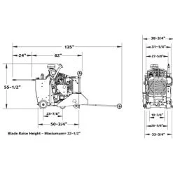 Diamond Products 20" Core Cut 71HP Kubota Diesel CC6571D-20 Concrete Walk-Behind Saw 55625 -Werner Sales Shop 17867 4 1duiya32mwujkrlf