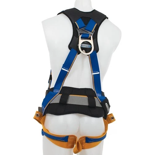 Werner Ladders & Fall Protection Werner Blue Armor 2000 Construction Harness W/ Tongue Buckle Legs H13210 6 Werner Ladders & Fall Protection Werner Blue Armor 2000 Construction Harness W/ Tongue Buckle Legs H13210 - Image 4