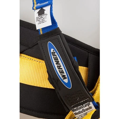 Werner Ladders & Fall Protection Werner Blue Armor 2000 Construction Harness W/ Tongue Buckle Legs H13210 8 Werner Ladders & Fall Protection Werner Blue Armor 2000 Construction Harness W/ Tongue Buckle Legs H13210 - Image 6