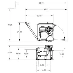 Diamond Products Core Cut 20" 7.5HP 480V Electric Concrete Basement Saw CC1507E-20 19131 -Werner Sales Shop 2745 2 lu7o6evy1gcdefk6