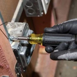 Klein Tools Klein 14-in-1 Multi-Bit Adjustable Length Screwdriver 32303 -Werner Sales Shop 32303 app6