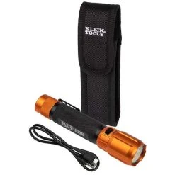 Klein Tools Klein Rechargeable 2-Color LED Flashlight With Holster 56413