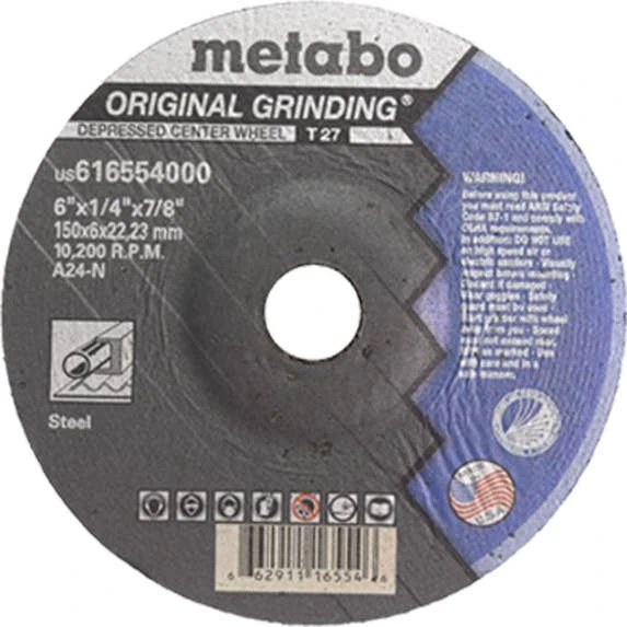 Metabo Tools Metabo 6" Variety Pack Grinder Discs (7 Pack) US729 8 Metabo Tools Metabo 6" Variety Pack Grinder Discs (7 Pack) US729 - Image 6