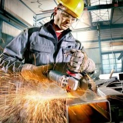 Metabo Tools Metabo WEP 19-150 Q M-BRUSH, 6" Angle Grinder - 9,600 RPM - 14.5 Amp W/ Non-Locking Paddle 613111420 -Werner Sales Shop 613111420 c