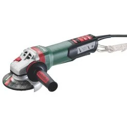 Metabo Tools Metabo WEPBA 19-125 Q DS M-BRUSH, 5" Brake Angle Grinder - 11,000 RPM - 14.5 Amp W/ Brake System, Non-Locking Paddle, AutoBalancer, DropSecure 613114420