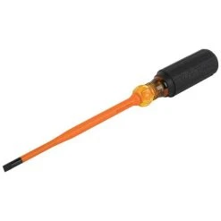 Klein Tools Klein 1/4" Cabinet Slim-Tip 1000V Insulated Screwdriver 6926INS
