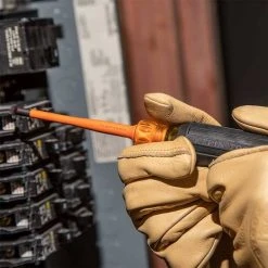 Klein Tools Klein #1 Square Slim-Tip 1000V Insulated Screwdriver W/ 6" Round Shank 6986INS -Werner Sales Shop 6986ins 4 6jzxfvmz2zf3lmzb