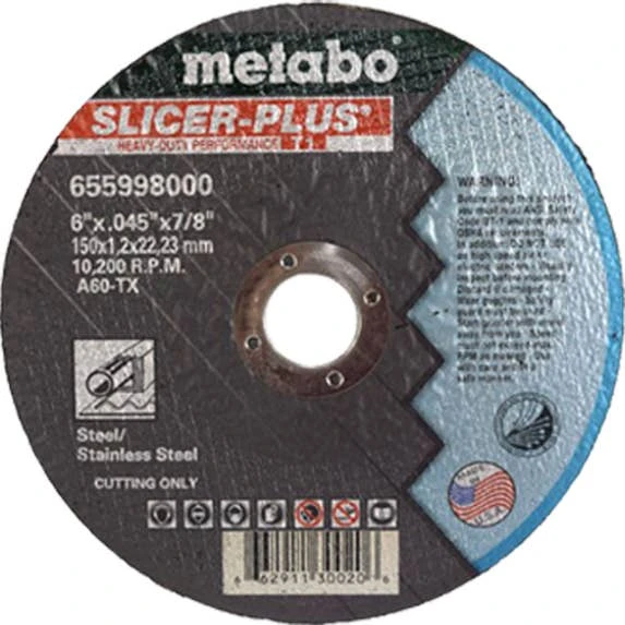 Metabo Tools Metabo 6" Variety Pack Grinder Discs (7 Pack) US729 9 Metabo Tools Metabo 6" Variety Pack Grinder Discs (7 Pack) US729 - Image 7