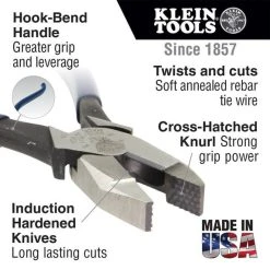 Klein Tools Klein Ironworker's Pliers 2-Piece Kit 94508 -Werner Sales Shop 94508 4