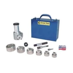 Current Tools Current 1/2" To 2" Stainless Steel Drill/Driver Mechanical Knockout Punch Tool Kit 162SS