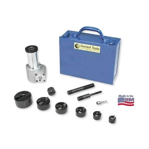 Current Tools Current 1/2" To 4" Drill/Driver Mechanical Knockout Punch Tool Kit 164PM 3 Current Tools Current 1/2" To 4" Drill/Driver Mechanical Knockout Punch Tool Kit 164PM