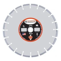 Diamond Products 30" X .187 X 1" Core Cut OPT Super PRO Cured Concrete Wet Blade OPTC4500X