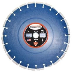 Diamond Products 42" X .220 X 1" Pro Blue Cured Concrete Wet Blade C51WTX