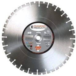 Diamond Products 18" X .125" Cut-All Wet/Dry High Speed Blade H8CA Concrete 1" Arbor 86709