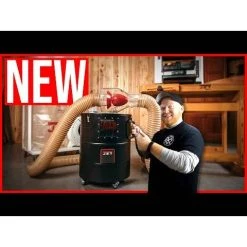 JET Tools Jet JDC-CSB Cyclonic Separator And 30 Gallon Bin 717650 21 JET Tools Jet JDC-CSB Cyclonic Separator And 30 Gallon Bin 717650 -Werner Sales Shop hqdefault 8 16