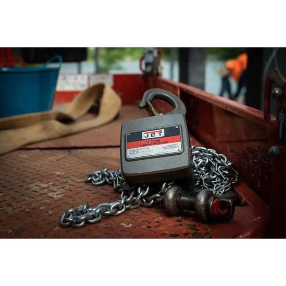 JET Tools Jet AL100-050-20 1/2 Ton Hand Chain Hoist With 20' Of Lift 133053 6 JET Tools Jet AL100-050-20 1/2 Ton Hand Chain Hoist With 20' Of Lift 133053 - Image 4