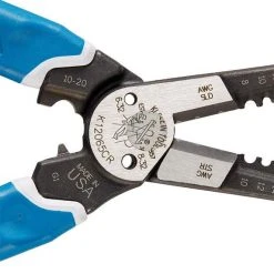Klein Tools Klein Kurve Heavy-Duty Wire Stripper / Cutter / Crimper Multi Tool, 8-20 AWG K12065CR 8 Klein Tools Klein Kurve Heavy-Duty Wire Stripper / Cutter / Crimper Multi Tool, 8-20 AWG K12065CR -Werner Sales Shop k12065cr alt4