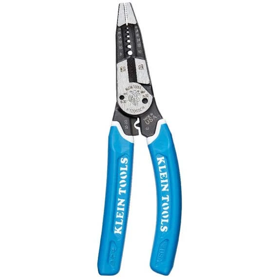 Klein Tools Klein Kurve Heavy-Duty Wire Stripper / Cutter / Crimper Multi Tool, 8-20 AWG K12065CR 3 Klein Tools Klein Kurve Heavy-Duty Wire Stripper / Cutter / Crimper Multi Tool, 8-20 AWG K12065CR