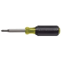 Klein Tools Klein Multi-Bit Screwdriver / Nut Driver 5-in-1 Phillips; Slotted Bits 32476