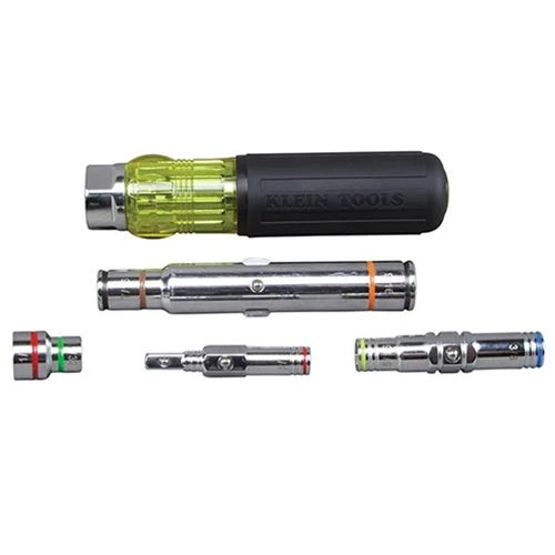 Klein Tools Klein 7-in-1 Nut Driver Hollow Shaft (1/4 To 9/16") 32807MAG 3 Klein Tools Klein 7-in-1 Nut Driver Hollow Shaft (1/4 To 9/16") 32807MAG