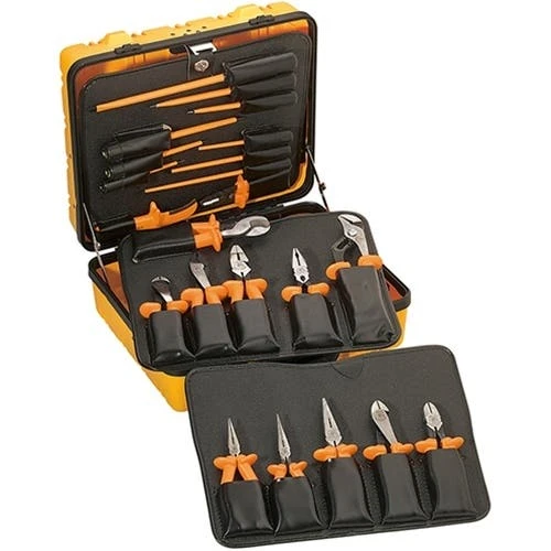 Klein Tools General Purpose 1000V Insulated Tool Kit 22Piece 3 Klein Tools General Purpose 1000V Insulated Tool Kit 22Piece