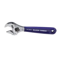 Klein Tools Klein 4" Slim-Jaw Adjustable Wrench D86932