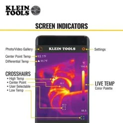 Klein Tools Klein Thermal Imager For Android Devices TI220 -Werner Sales Shop kln ti220 10