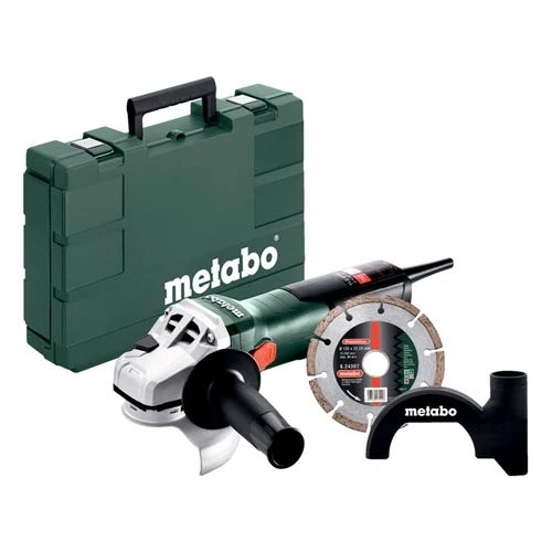 Metabo Tools Metabo W 11-125 Concrete 5" Angle Grinder - 11,000 RPM - 11.0 Amps W/ Lock-on, 5" HP Diamond Wheel, Dust Shroud 603622850 3 Metabo Tools Metabo W 11-125 Concrete 5" Angle Grinder - 11,000 RPM - 11.0 Amps W/ Lock-on, 5" HP Diamond Wheel, Dust Shroud 603622850