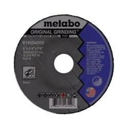 Metabo Tools Metabo Type 27 A24N Original Grinding Wheel 6" X 1/4" X 7/8" US616554000