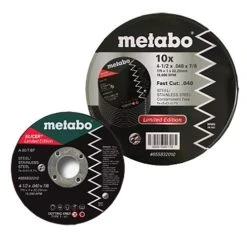 Metabo Tools Metabo Type 1 Slicer A60TBF 4-1/2" X .04" X 7/8" Cutting Wheel (Limited Edition Box Of 10) 655832010