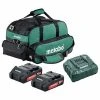 Metabo Tools Metabo 18V Li-ion 2x 2.0Ah Battery And Charger Ultra-M Compact Kit US625596020