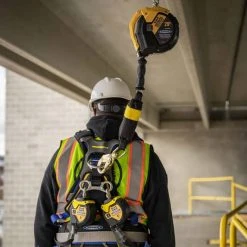 Werner Ladders & Fall Protection Werner Max Patrol 20' Cable Self-Retracting Galvanized Steel Leading Edge Capability Lifeline W/ Swivel Snap R410020LE -Werner Sales Shop r410020le 4 1