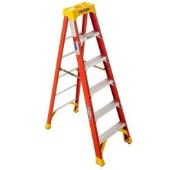 Werner Ladders & Fall Protection Werner 6' Type IA Fiberglass Step Ladder 6206