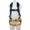 Werner Ladders & Fall Protection Werner BaseWear Construction Harness W/ Tongue Buckle Legs H43210 -Werner Sales Shop wern h432101