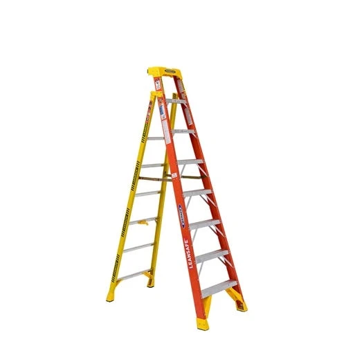 Werner Ladders & Fall Protection Werner 8' LeanSafe Type IA Fiberglass Leaning Ladder L6208 3 Werner Ladders & Fall Protection Werner 8' LeanSafe Type IA Fiberglass Leaning Ladder L6208
