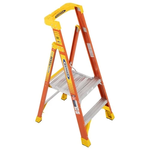 Werner Ladders & Fall Protection Werner 8' Fiberglass Podium Ladder 2' Platform Type IA PD6202 3 Werner Ladders & Fall Protection Werner 8' Fiberglass Podium Ladder 2' Platform Type IA PD6202