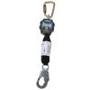 Werner Ladders & Fall Protection Werner Bantam 6' Web Self-Retracting Lifeline - High Impact Nylon Housing W/ Snap Hook R430006